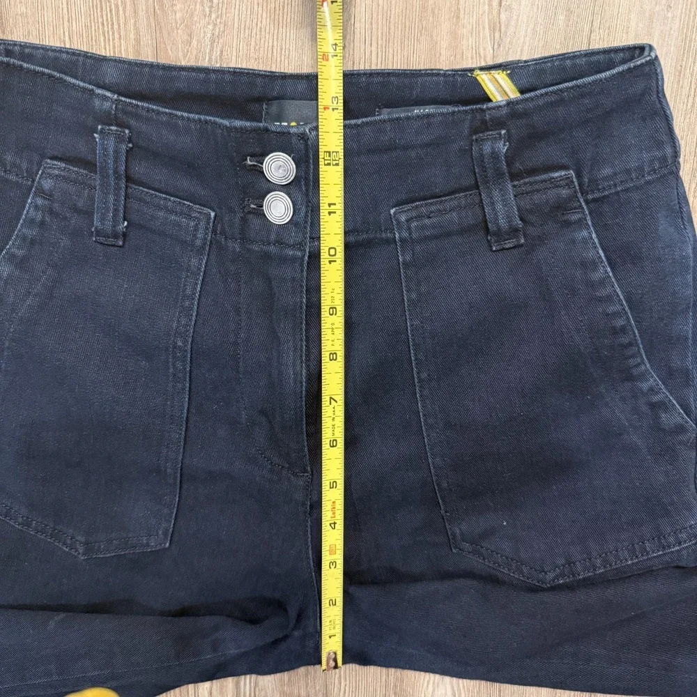 Maeve Antrhopologie Womens 28 Naomi Flare Jeans Navy